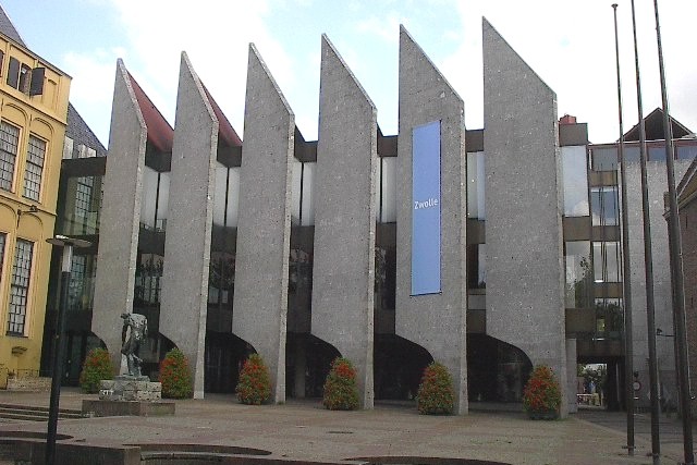 Het stadhuis van Zwolle